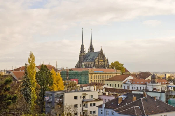 St. Paul i kościół Świętego Piotra Brno, Republika Czeska — Zdjęcie stockowe