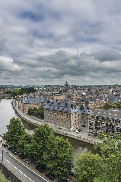 River Sambre through Namur, Belgium — Stock Photo, Image