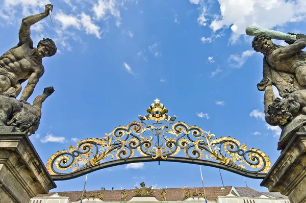 布拉格城堡，捷克瑕疵 — 图库照片