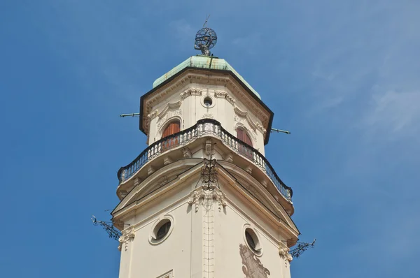 Astronomiczne Tower w Pradze — Zdjęcie stockowe