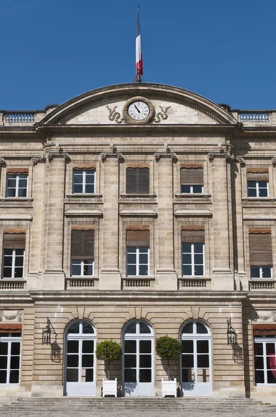 Rohan Sarayı'nda Bordeaux. Fransa — Stok fotoğraf