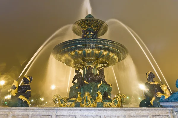 Plaza del Concorde en París, Francia — Foto de Stock