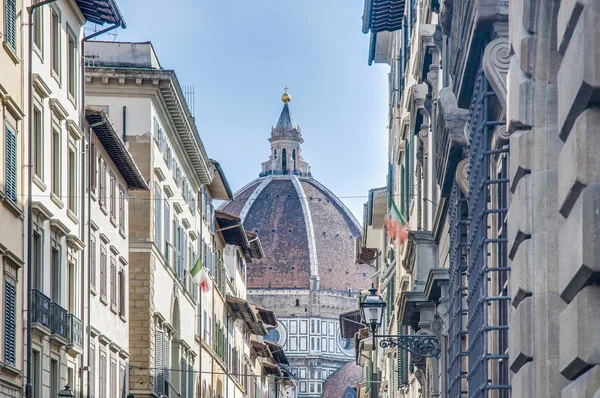 Η Βασιλική ντι Σάντα Μαρία ντελ Φιόρε στη Φλωρεντία, Ιταλία — Φωτογραφία Αρχείου