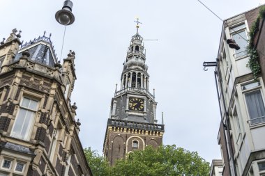 Oude Kerk (eski Kilisesi) Amsterdam, Hollanda.