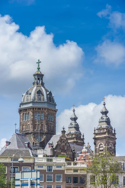 Sankt Nikolaus kyrka i Amsterdam, Nederländerna — Stockfoto