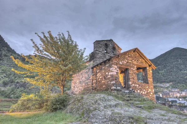 Sant Roma de les Bons na Encamp, Andorra — Stock fotografie