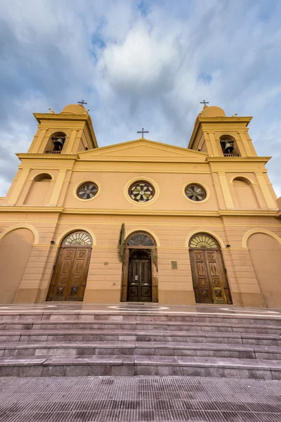 Kościół w mieście cafayate w salta, Argentyna. — Zdjęcie stockowe