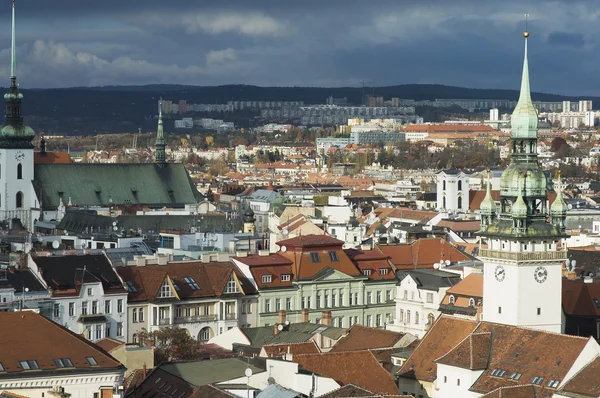 Linha do horizonte de Brno — Fotografia de Stock