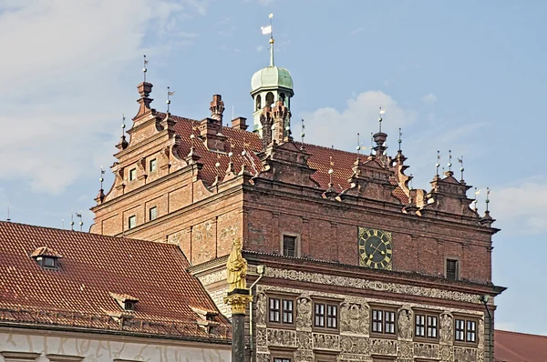 Pilsener Rathausgebäude — Stockfoto