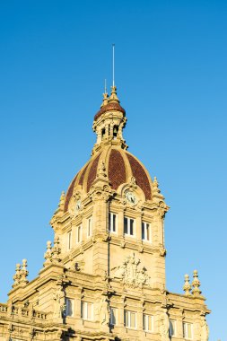 coruna belediye binası içinde bir coruna, İspanya.