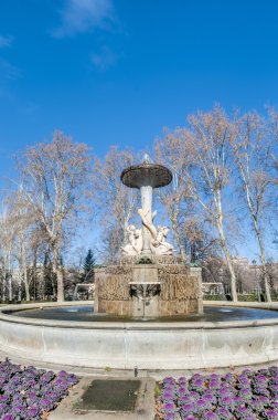 Galapagos çeşme Madrid, İspanya.