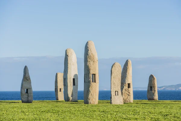 Parque de menhires en A Coruna, Galicia, España — Foto de Stock