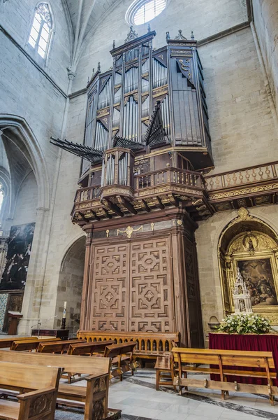 Santa Maria kathedraal van Huesca, Spanje — Stockfoto