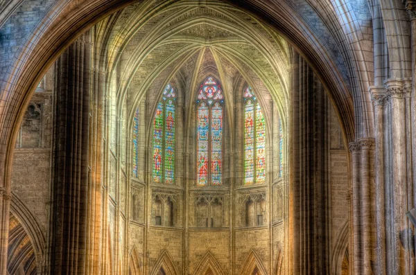 Katedrála Saint Andre v Bordeaux, Francie — Stock fotografie