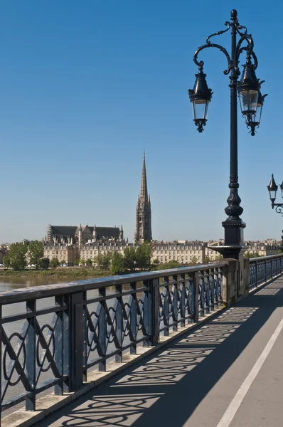 Ponte Saint Pierre a Bordeaux, Francia — Foto Stock