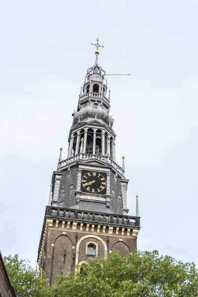 Oude Kerk (Vecchia Chiesa) ad Amsterdam, Paesi Bassi . — Foto Stock