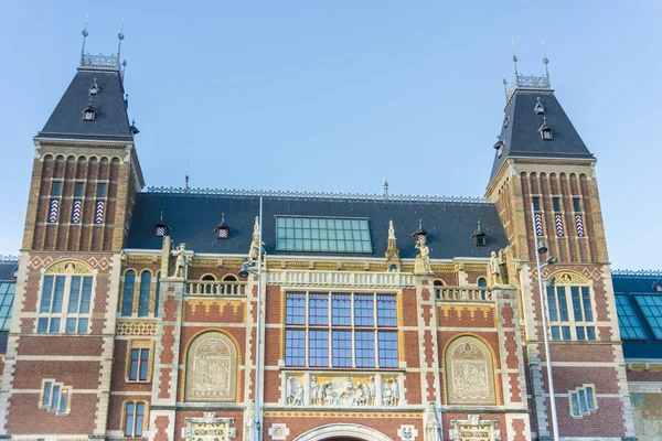 Rijksmuseum στο Άμστερνταμ, κάτω χώρες. — Φωτογραφία Αρχείου