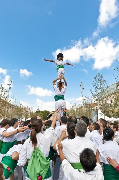 Cercavila fiesta mayor vilafranca del Penedès — Foto de Stock