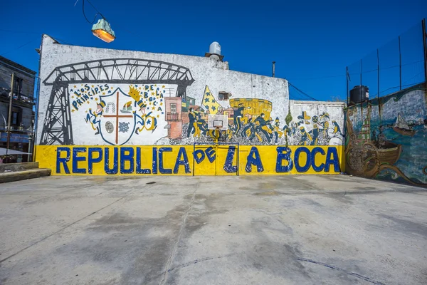 Calle Caminito en Buenos Aires, Argentina . — Foto de Stock