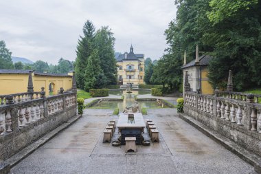 Hellbrunn Palace, Salzburg, Avusturya yanında.