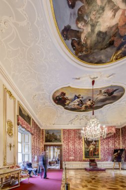 Salzburg, Avusturya Salzburg Residenz Sarayı.