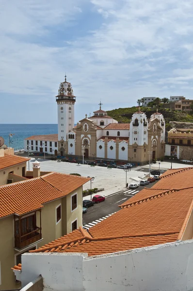 Basilika bei Candelaria, Insel Teneriffa — Stockfoto