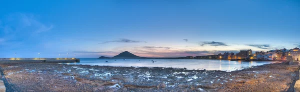 El Medano beach sunset — Stock Photo, Image