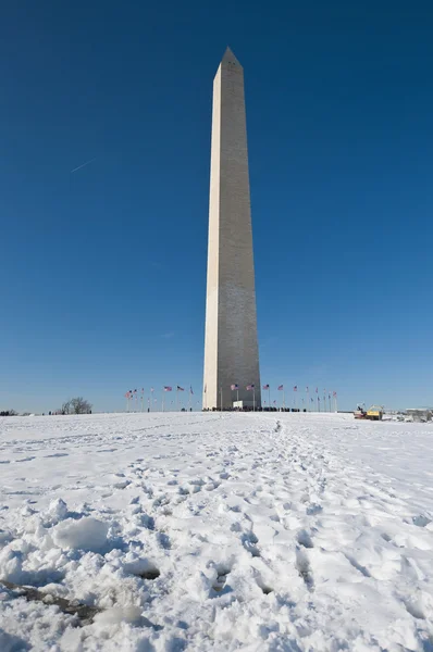 Het Washington Monument op de Mall in Dc, Verenigde Staten — Stockfoto