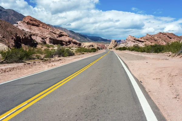 Quebrada de las conchas, salta, nördliches argentina — Stockfoto