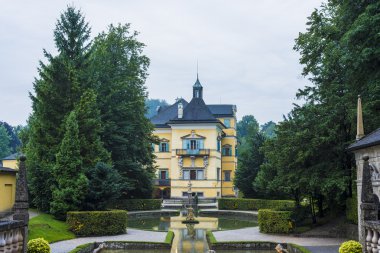 Hellbrunn Palace, Salzburg, Avusturya yanında.