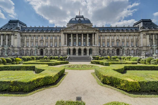 Pałac Królewski w Brukseli w Belgii. — Zdjęcie stockowe