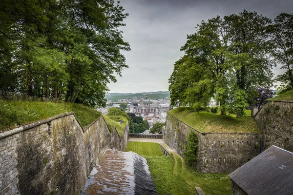 Citadel av Namur i vallonska regionen, Belgien — Stockfoto