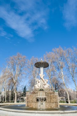 Galapagos çeşme Madrid, İspanya.