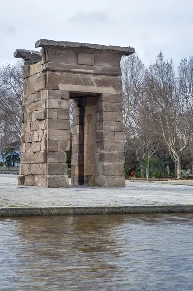 Il Tempio di Debod a Madrid, Spagna. — Foto Stock