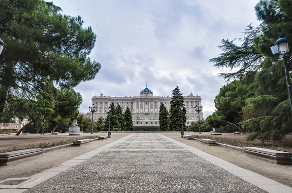 Jardins Sabatini à Madrid, Espagne . — Photo