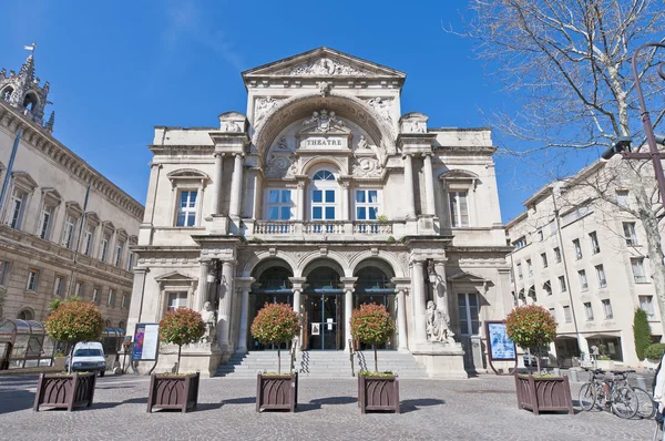 Kommunalt teater i Avignon, Frankrike – stockfoto