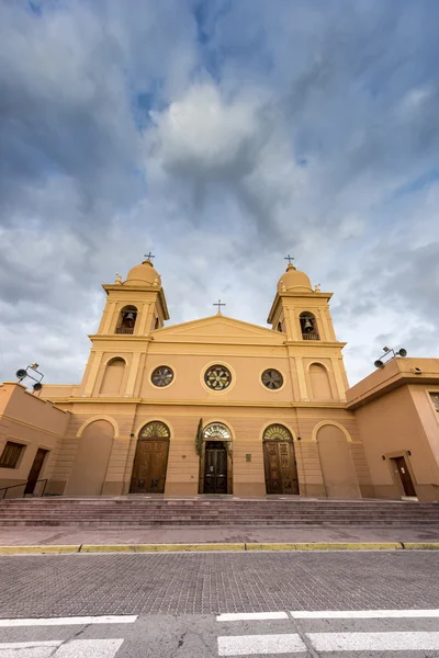 Церква в місті cafayate Аргентина Сальта. — стокове фото