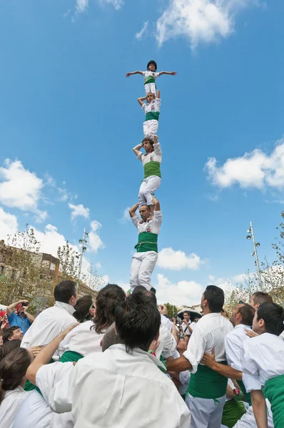 Festa cercavila μεγάλες vilafranca del penedes — Φωτογραφία Αρχείου