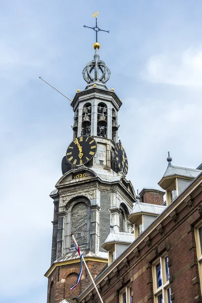 Wieży Munttoren w Amsterdam, Holandia. — Zdjęcie stockowe