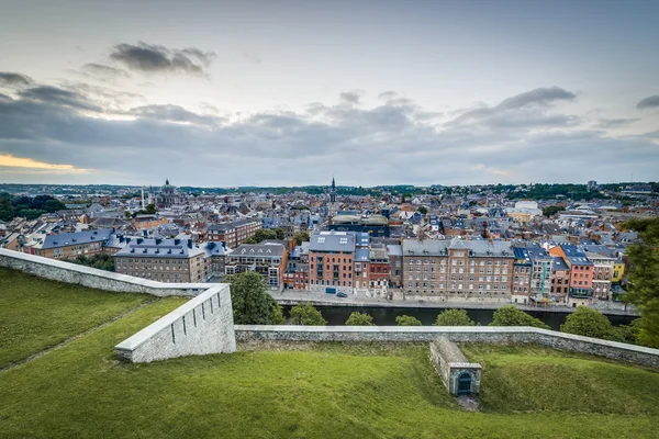 Cidadela de Namur na região da Valónia, Bélgica — Fotografia de Stock
