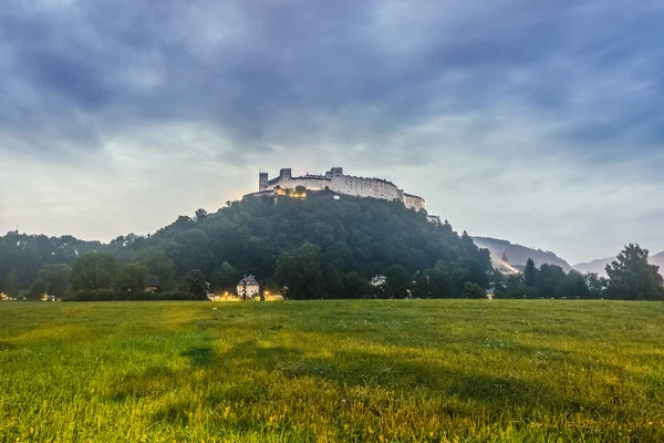 Château de Hohensalzburg (Festung Hohensalzburg) à Salzbourg, Australie — Photo