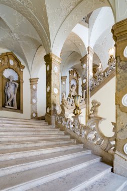 Salzburg, Avusturya Salzburg Residenz Sarayı.