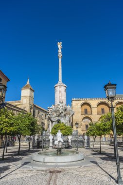 Saint Raphael Triumph heykel Cordoba, İspanya.