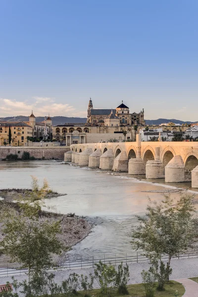 在西班牙南部的科尔多瓦，安达卢西亚，罗马桥. — 图库照片