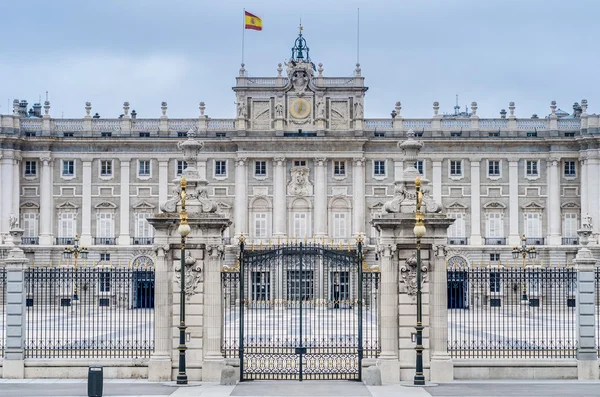 Kungliga slottet i Madrid, Spanien. — Stockfoto