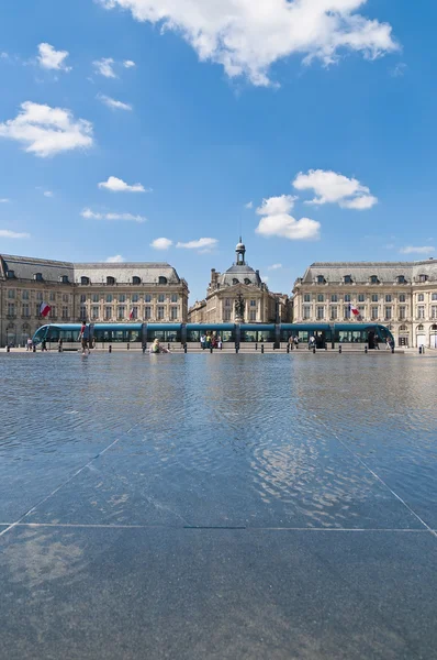 ボルドー、フランスで palais de la Bourse — ストック写真