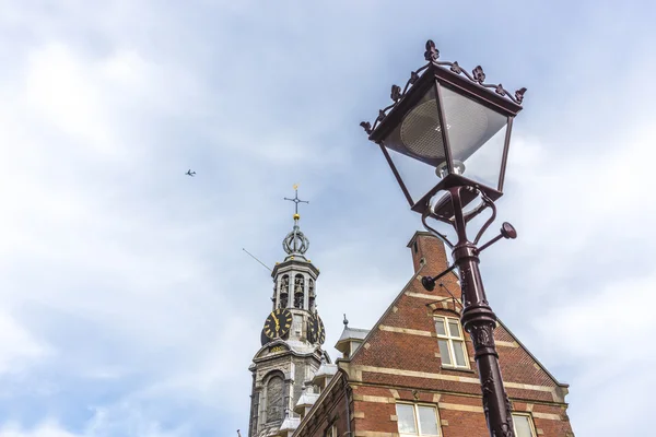 Munttoren tornet i Amsterdam, Nederländerna. — Stockfoto