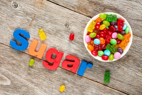 Omezení konzumace sladkostí — Stock fotografie