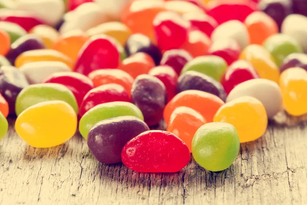 Primer plano de caramelos de colores mixtos — Foto de Stock