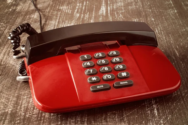 Alten Festnetz-Telefon — Stockfoto